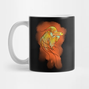 Sassy Gold Fish Mug